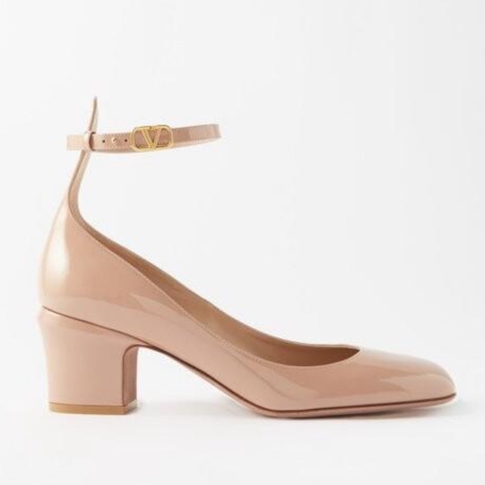 Valentino Garavani Tan-go Patent Leather Pumps